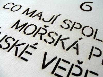 dřevěné cedule (160)